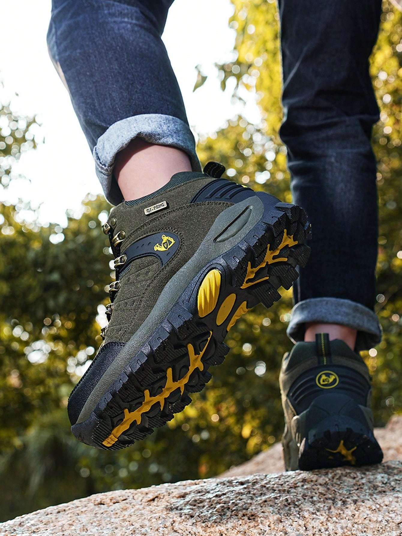 AdventureMax Plus – Botas Masculinas para Caminhadas e Uso Casual