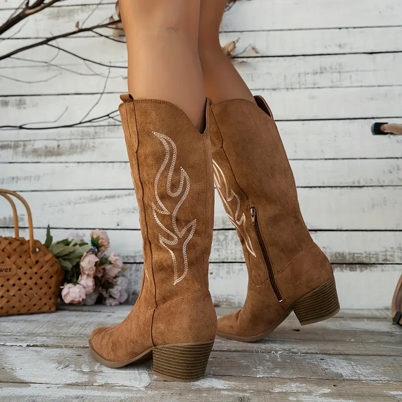 Botas Cowboy Femininas de Salto Grosso