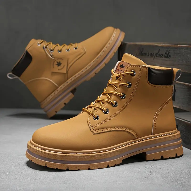 BOTAS CASUAIS ELEGANTES DE CANO ALTO