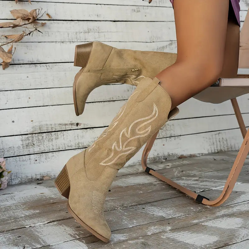 Botas Cowboy Femininas de Salto Grosso