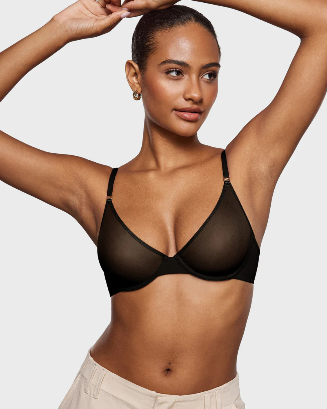 Soutien de Malha com Decote Redondo (2X1 OFERTA GRÁTIS)