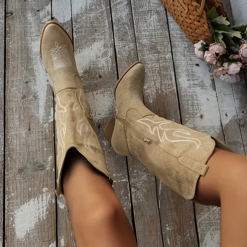 Botas Cowboy Femininas de Salto Grosso