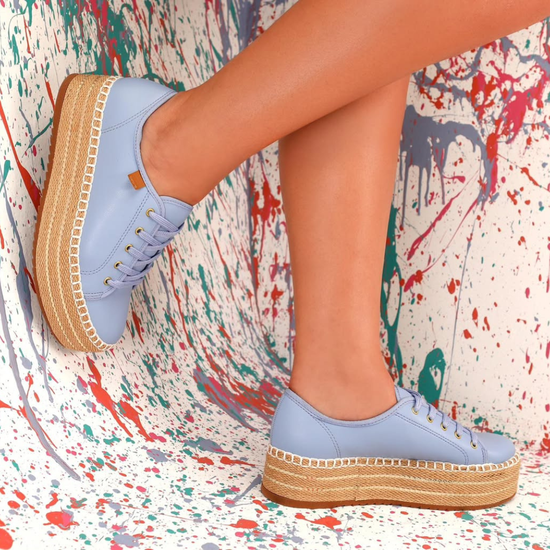Mocasines de plataforma para mujer