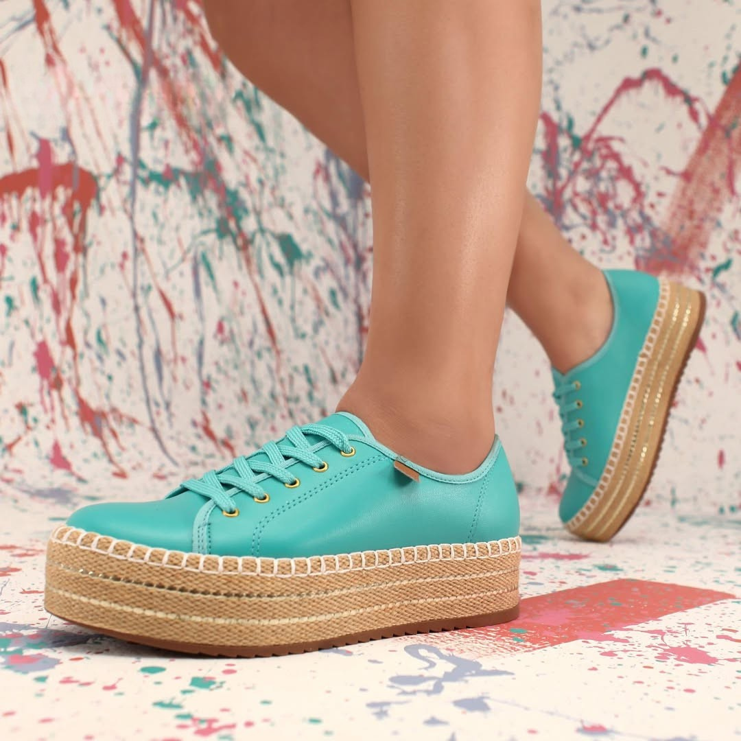 Mocasines de plataforma para mujer