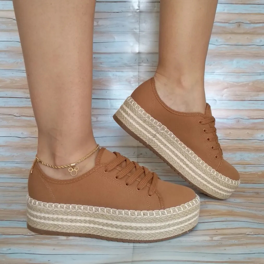 Mocasines de plataforma para mujer