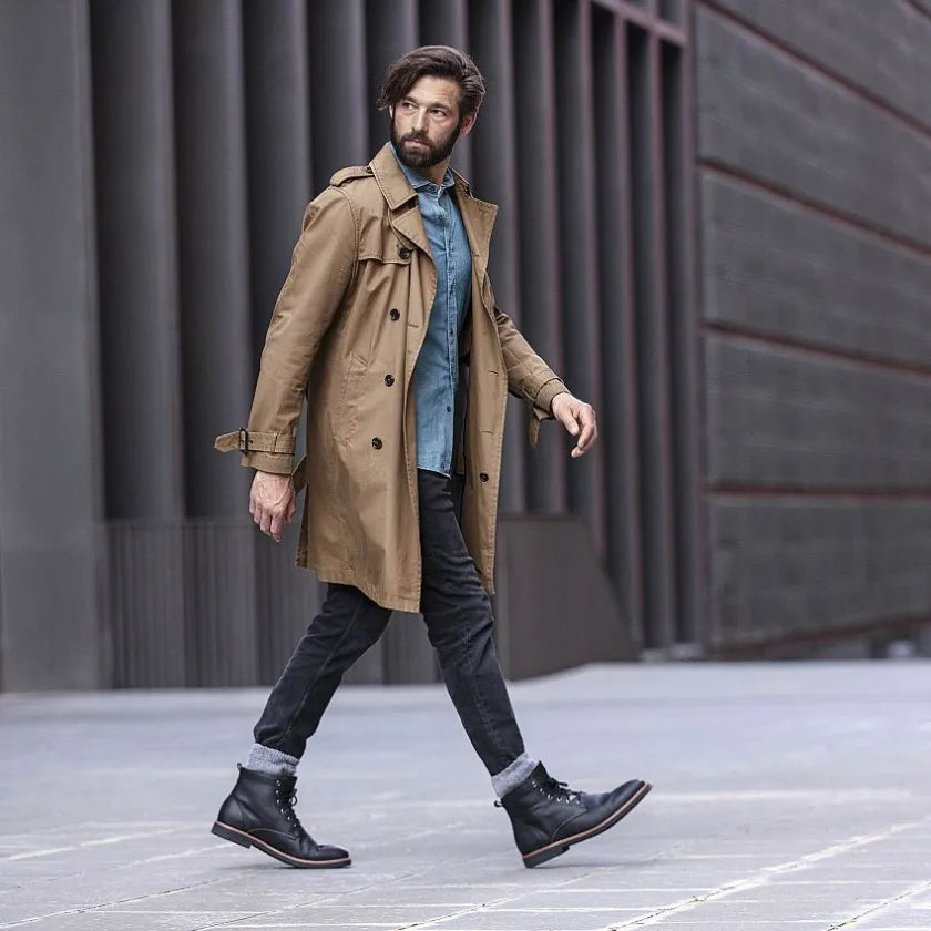BOTAS CASUAIS ELEGANTES DE CANO ALTO
