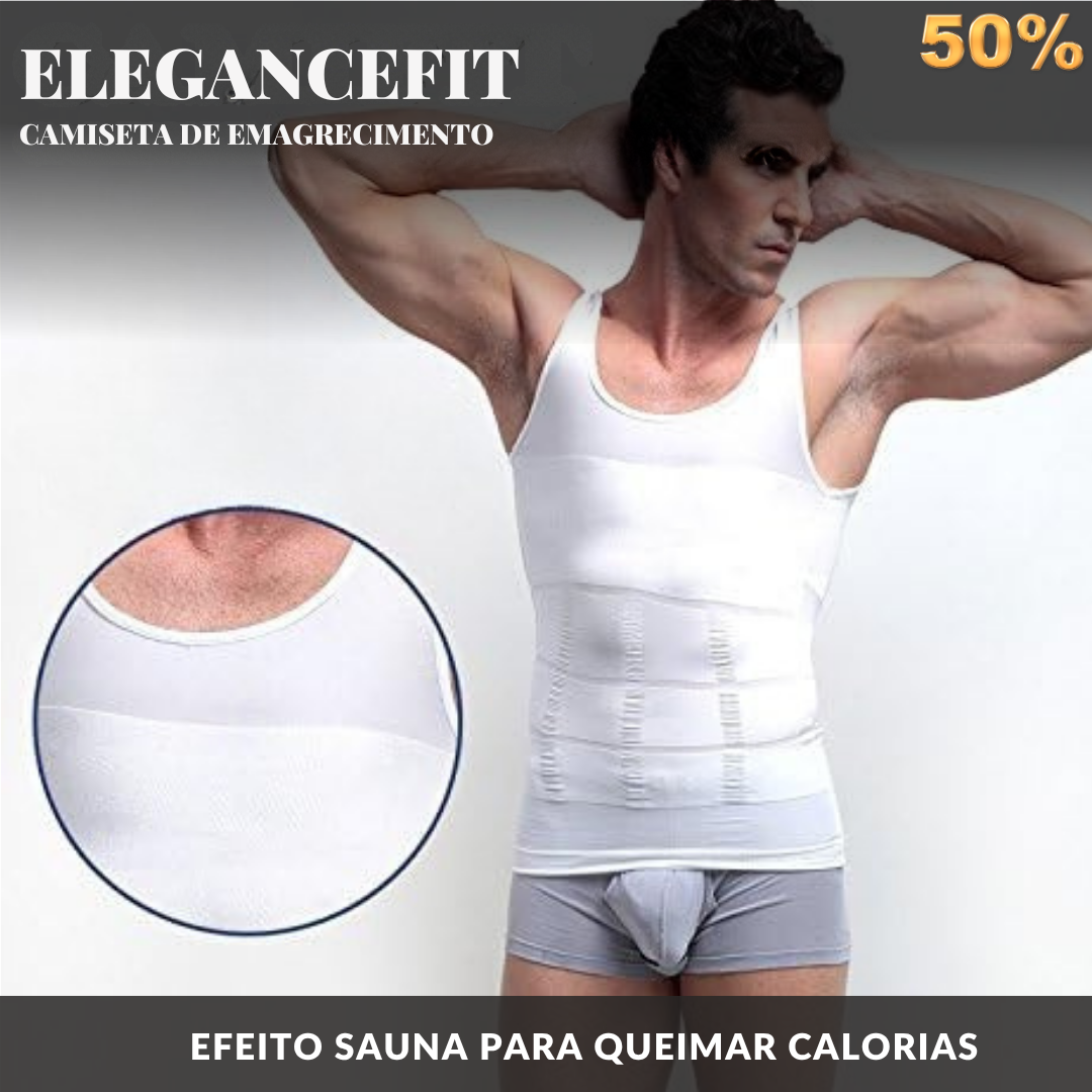 EleganceFit™ - T-Shirt Fit para homem