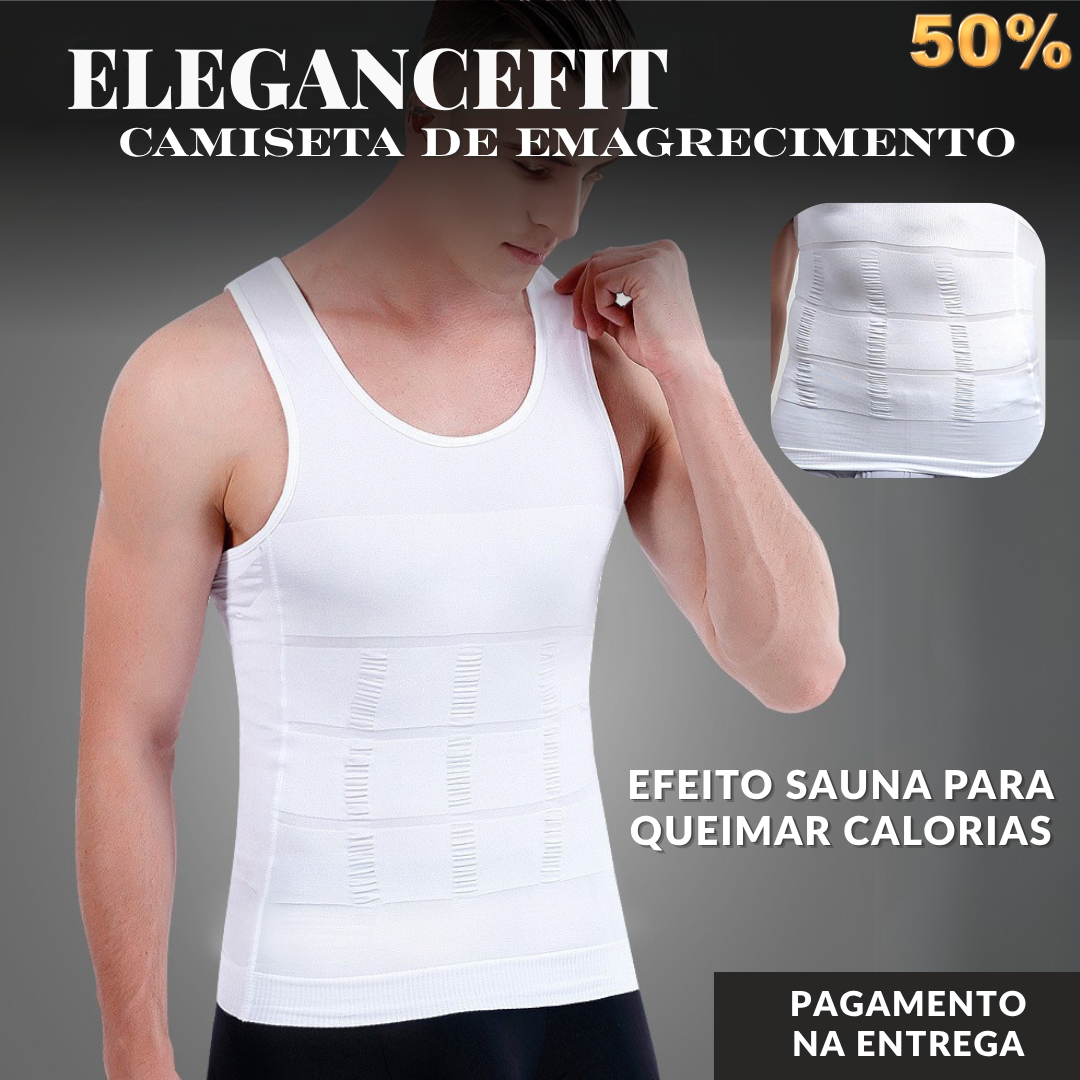 EleganceFit™ - T-Shirt Fit para homem