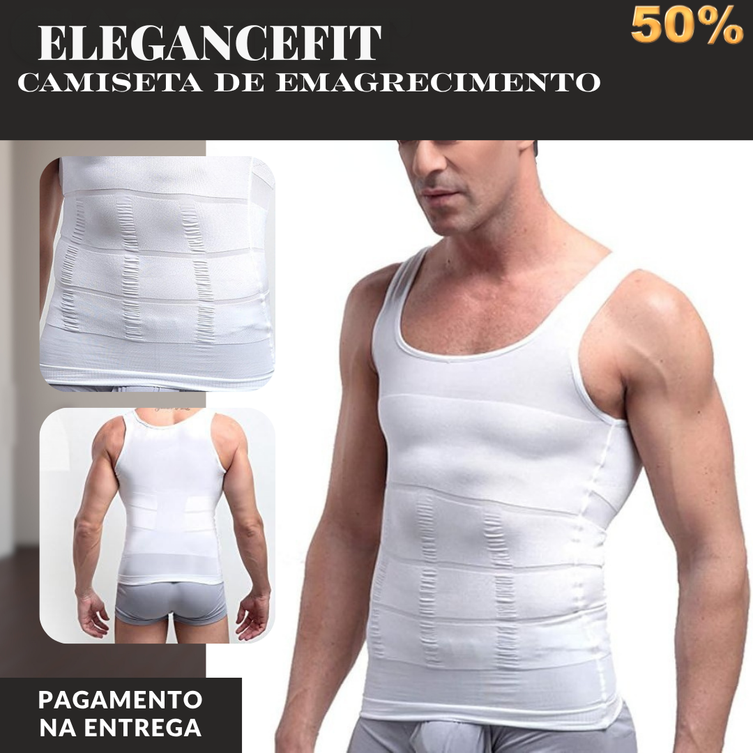 EleganceFit™ - T-Shirt Fit para homem