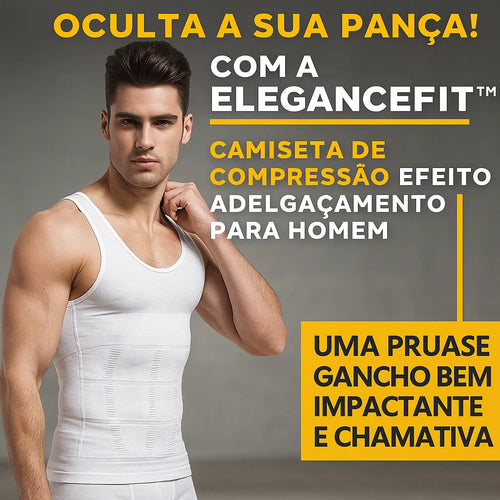 EleganceFit™ - T-Shirt Fit para homem