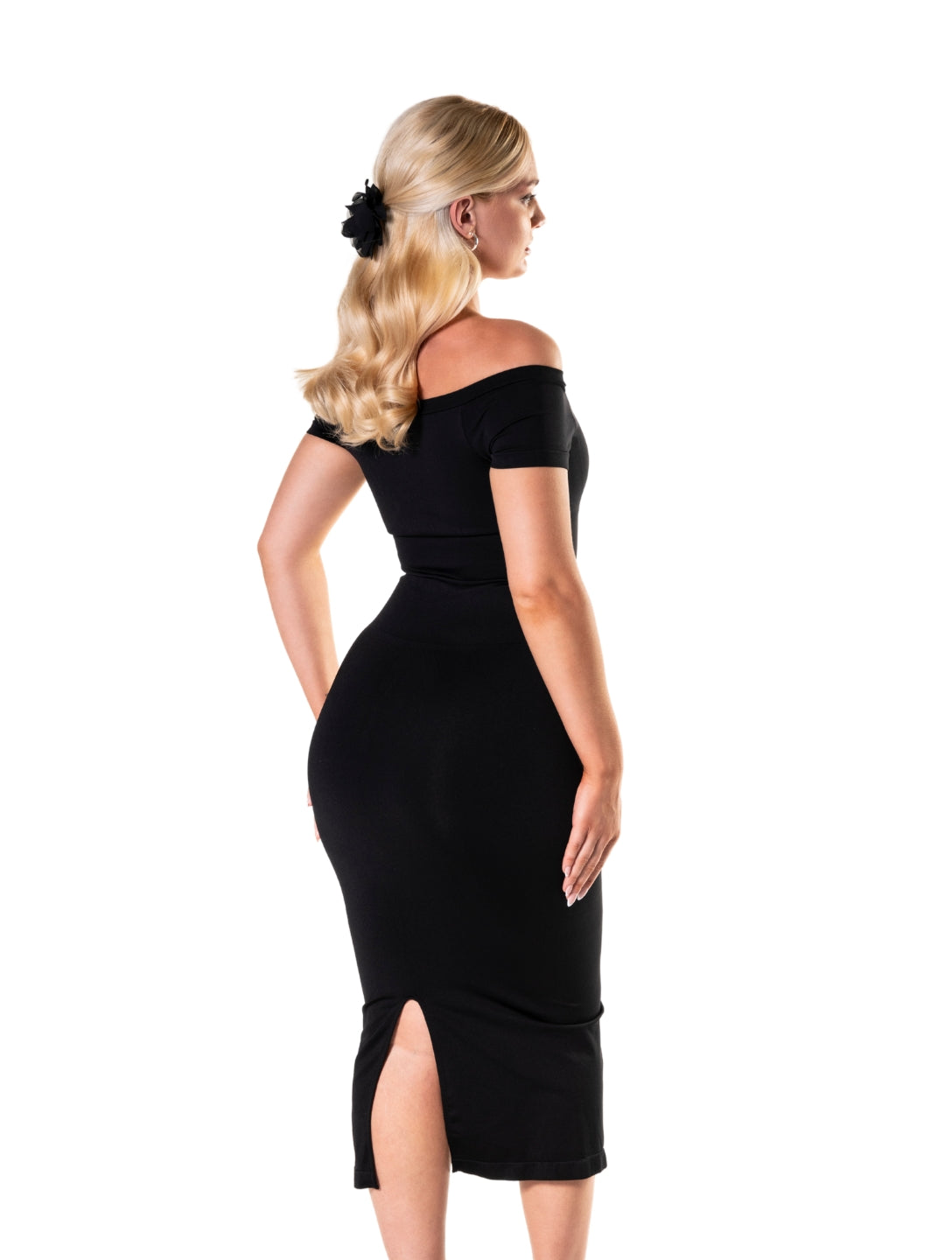 Body de manga longa com design de tanga sedutora