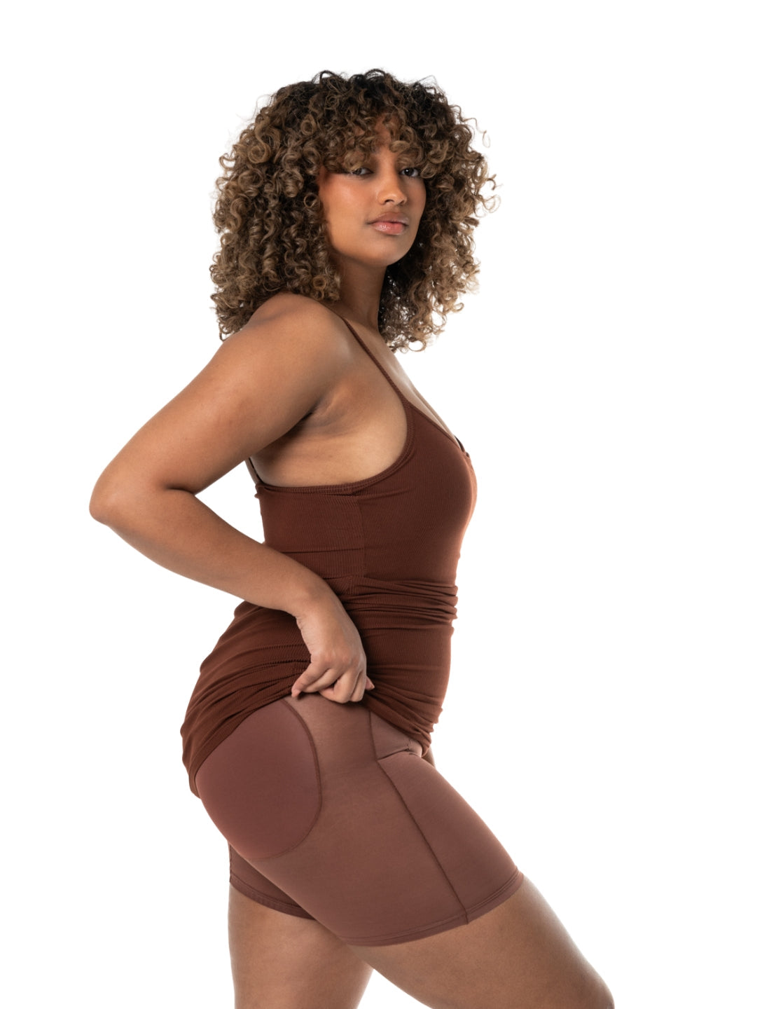 Vestido curto modelador para realçar sua figura