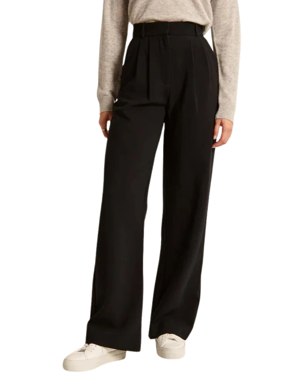 Pantalones Clásicos de Pierna Ancha para Mujer