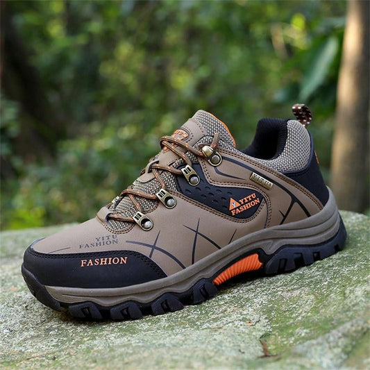DesertShield Trek – Sapatos de Caminhada Masculinos Impermeáveis
