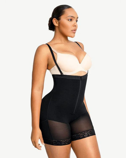 Corpo Firme para Abdominoplastia com Banda Ajustável e Efeito Lifting das Nádegas