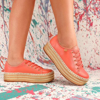 Mocasines de plataforma para mujer 
