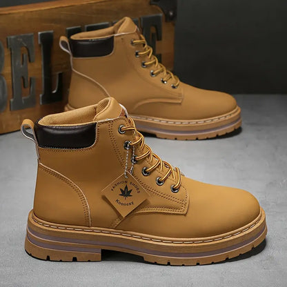 BOTAS CASUAIS ELEGANTES DE CANO ALTO