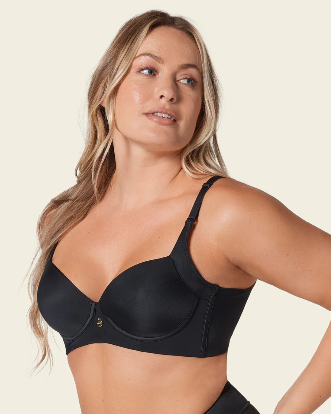 Sujetador de Perfil Alto, que Suaviza la Espalda, con Copas Suaves y Cobertura Total (OFERTA 2X1)