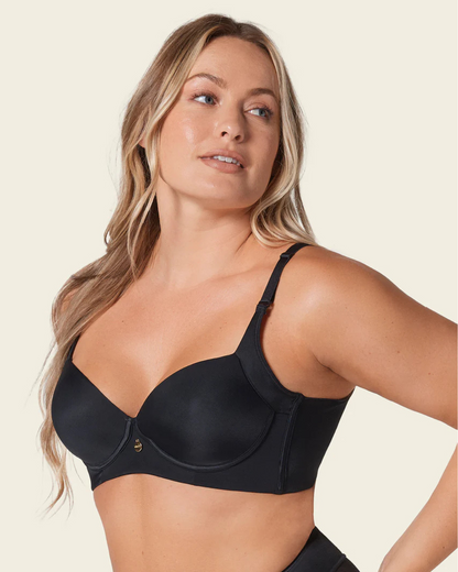 Sujetador de Perfil Alto, que Suaviza la Espalda, con Copas Suaves y Cobertura Total (OFERTA 2X1)