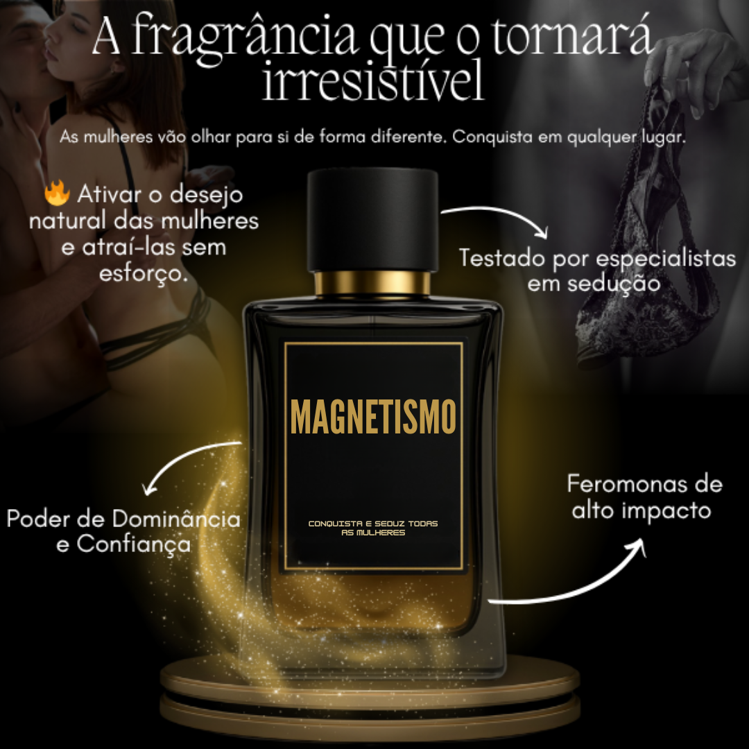 Magnetismo™ - Perfume Feromonas para f*der hoje à noite