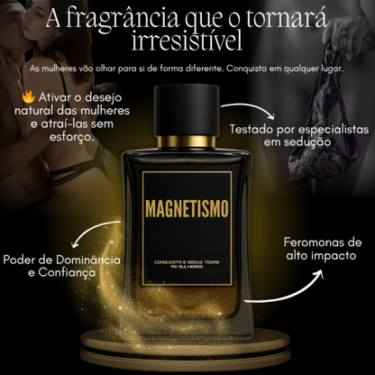 Magnetismo™ - Perfume Feromonas para f*der hoje à noite