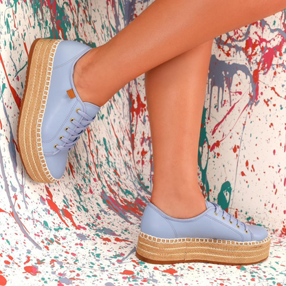 Mocasines de plataforma para mujer 