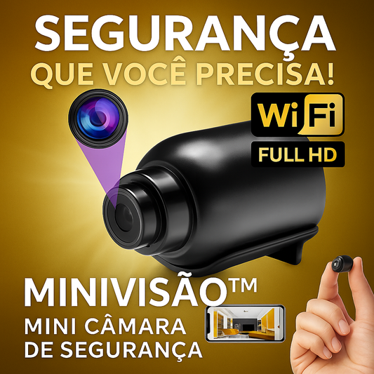 MiniVisão™ - Mini Câmara de Segurança