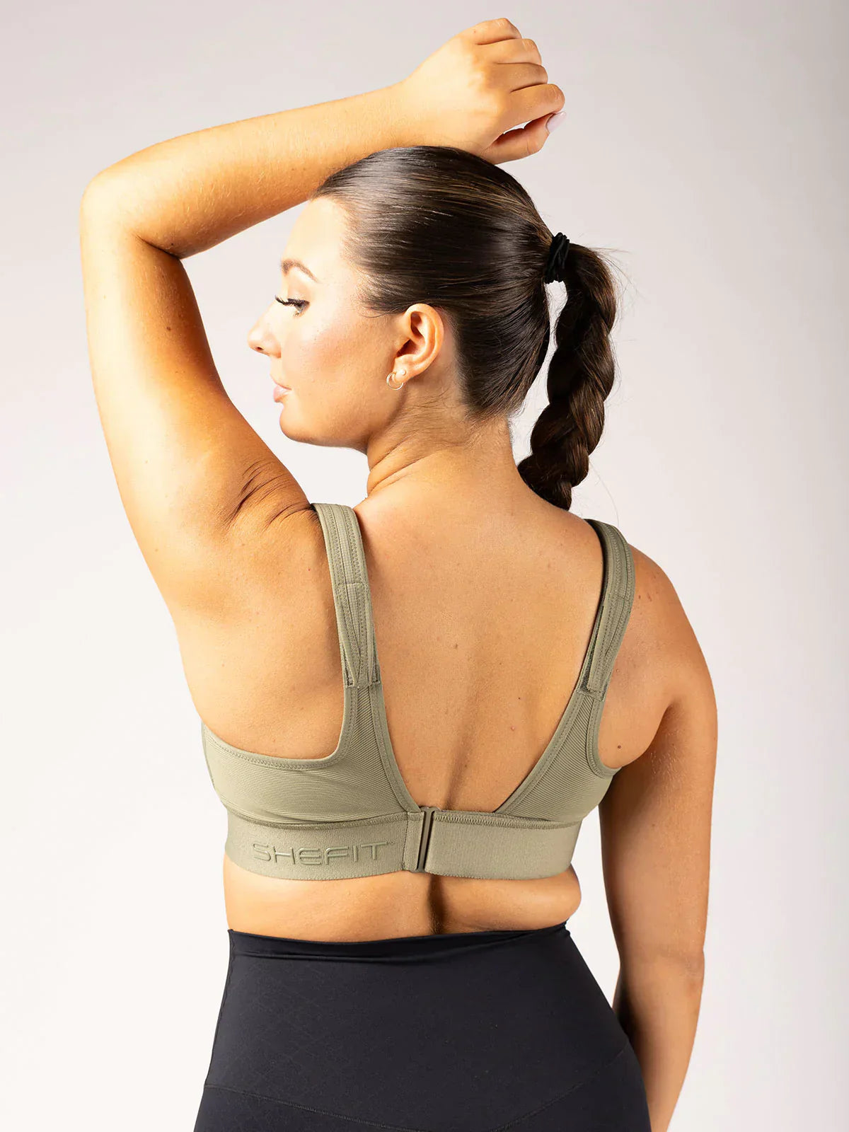 Sujetador deportivo ajustable de alto impacto 