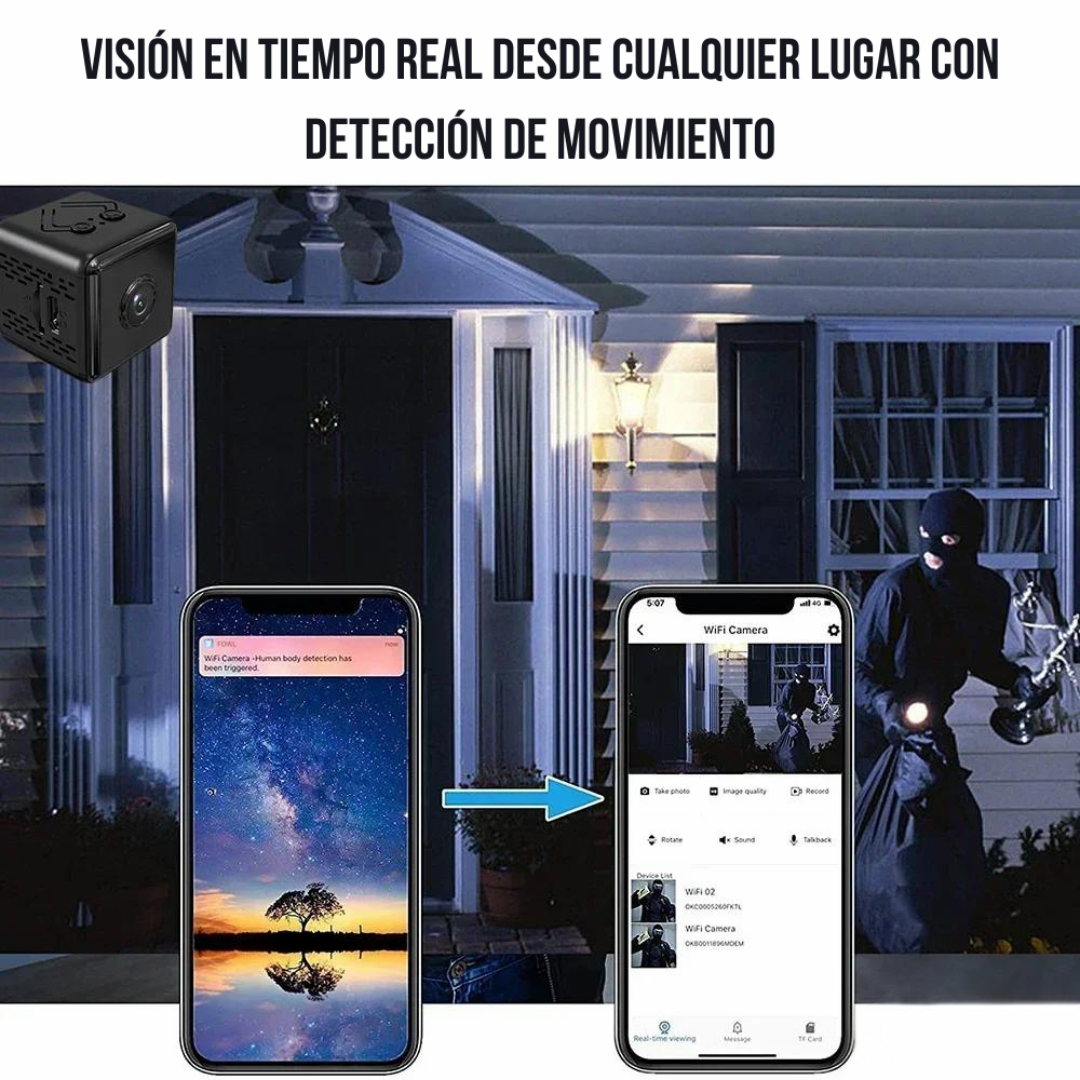 EspiãoPro™ - Mini Câmara Espiã