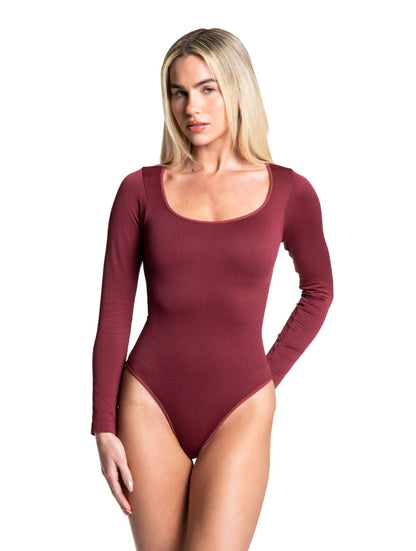 Body de manga larga con tanga