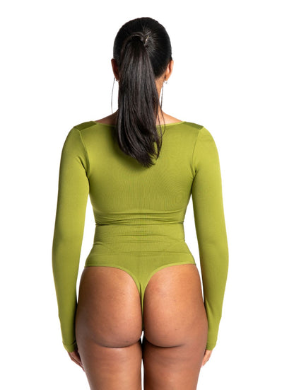 Body de manga larga con tanga