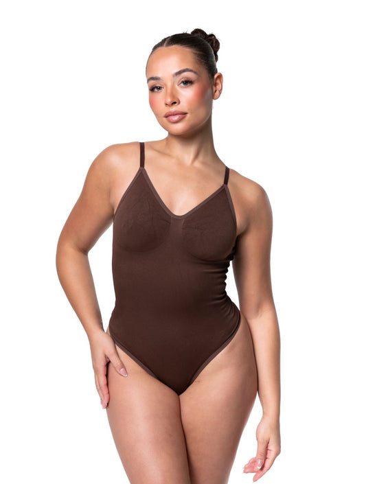 Body de espalda baja con tanga