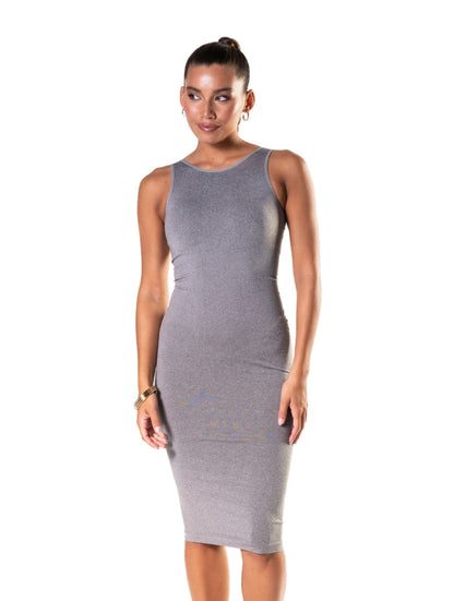 Maxi Vestido Sem Mangas Shapewear: Molda e Realça sua Silhueta